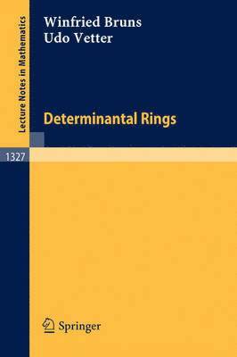 bokomslag Determinantal Rings