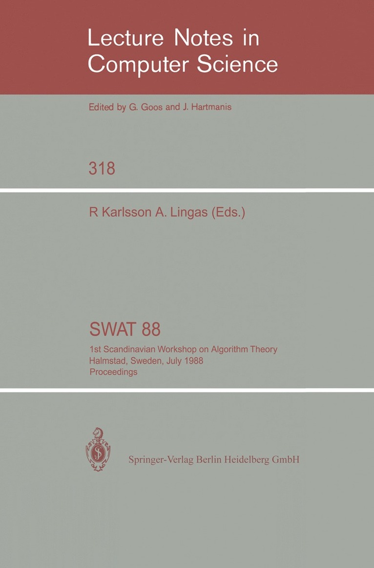 Rolf Karlsson, Andrzej Lingas - SWAT '88, Häftad