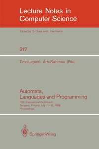 bokomslag Automata, Languages and Programming