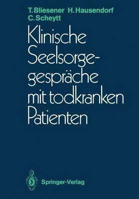 bokomslag Klinische Seelsorgegesprche mit todkranken Patienten