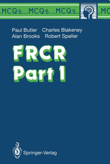 Paul Butler, Charles G. Blakeney, Alan Brooks, Robert Speller - FRCR Part I, Häftad