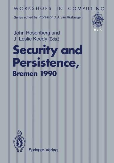 John Rosenberg, J.Leslie Keedy - Security and Persistence, Häftad