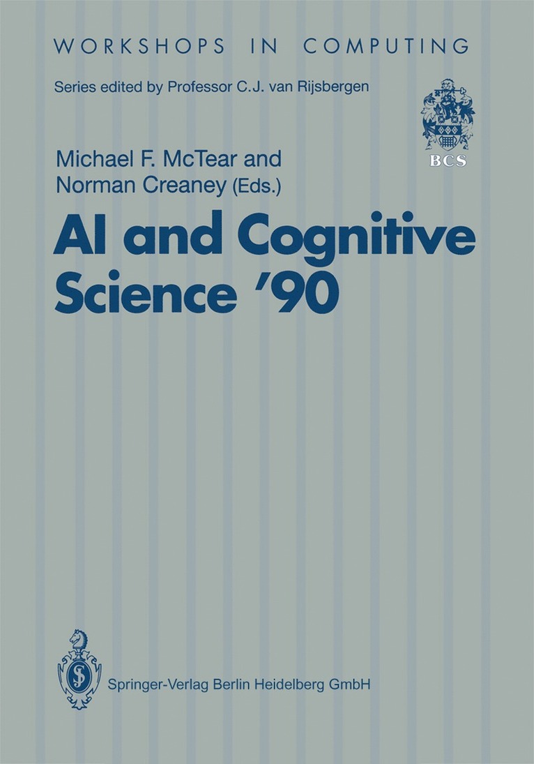 Michael F. McTear, Norman Creaney - AI and Cognitive Science ’90, Häftad