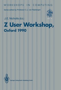 bokomslag Z User Workshop, Oxford 1990