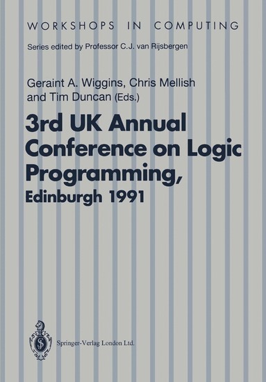 Geraint A. Wiggins, Chris Mellish, Tim Duncan - ALPUK91, Häftad