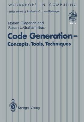Robert Giegerich, S.L. Graham, S. L. Graham - Code Generation — Concepts, Tools, Techniques, Häftad