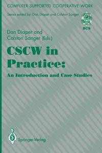 bokomslag CSCW in Practice: an Introduction and Case Studies