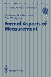 bokomslag Formal Aspects of Measurement