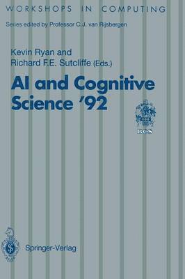 bokomslag AI and Cognitive Science '92