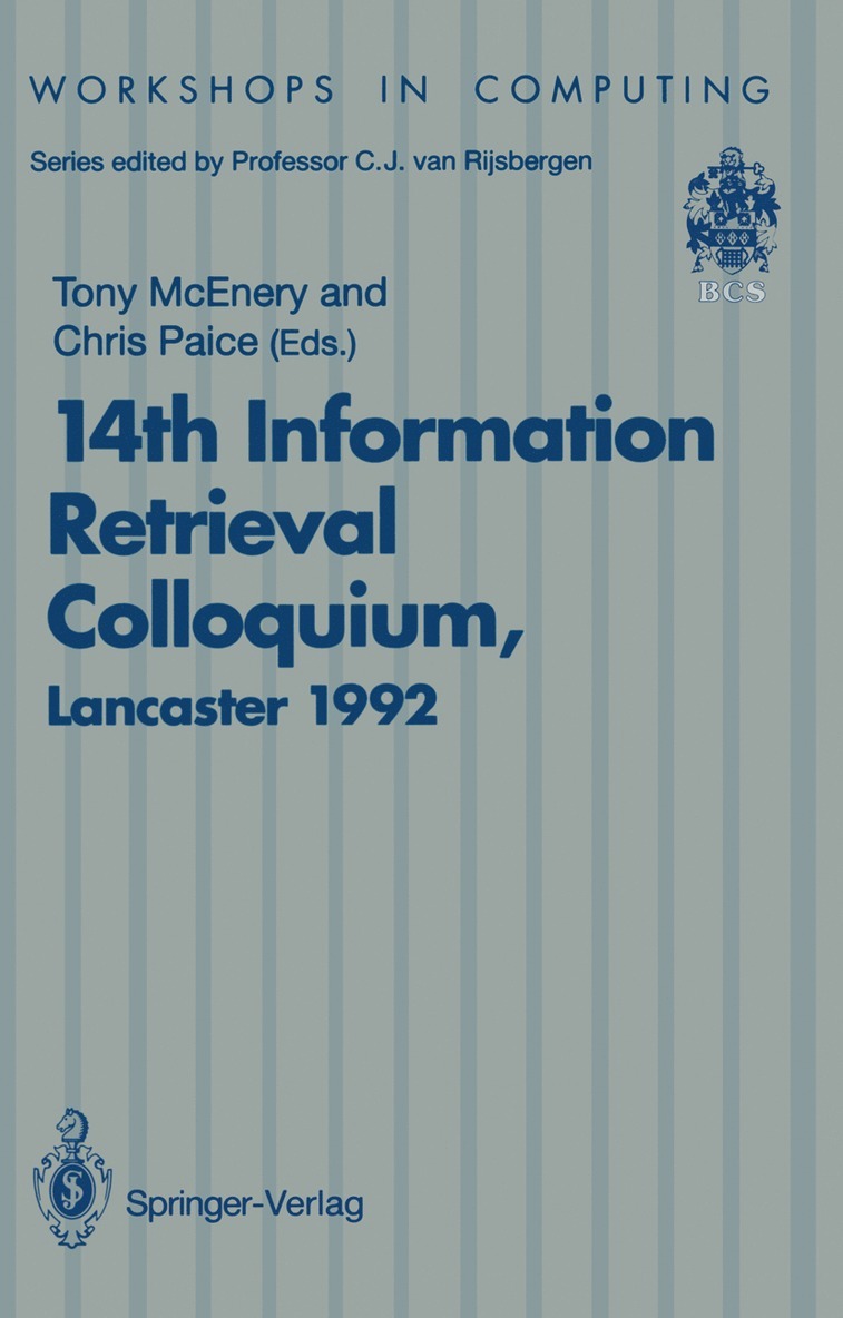 14th Information Retrieval Colloquium 1