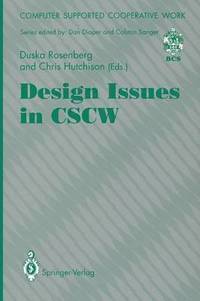 bokomslag Design Issues in CSCW