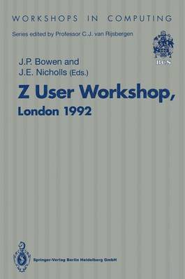 Z User Workshop, London 1992 1