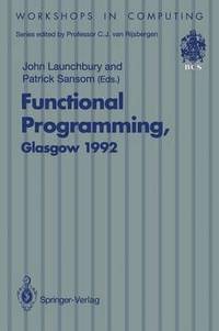 bokomslag Functional Programming, Glasgow 1992