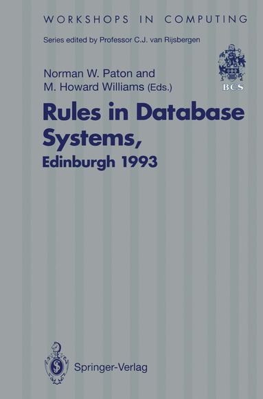 bokomslag Rules in Database Systems