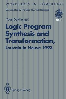 bokomslag Logic Program Synthesis and Transformation