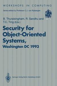 bokomslag Security for Object-Oriented Systems