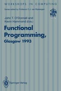 bokomslag Functional Programming, Glasgow 1993