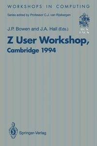 bokomslag Z User Workshop, Cambridge 1994