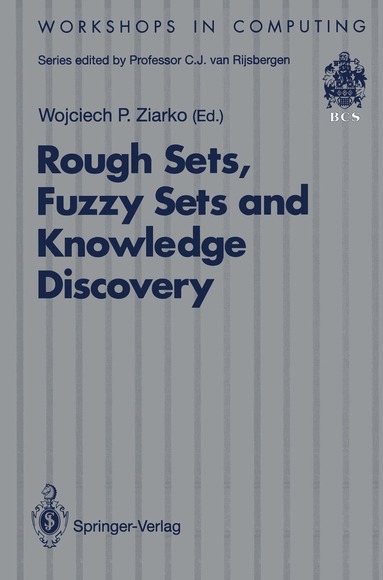 Wojciech P. Ziarko - Rough Sets, Fuzzy Sets and Knowledge Discovery, Häftad