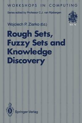 Wojciech P. Ziarko - Rough Sets, Fuzzy Sets and Knowledge Discovery, Häftad