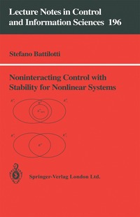 bokomslag Noninteracting Control with Stability for Nonlinear Systems