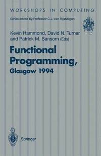 bokomslag Functional Programming, Glasgow 1994