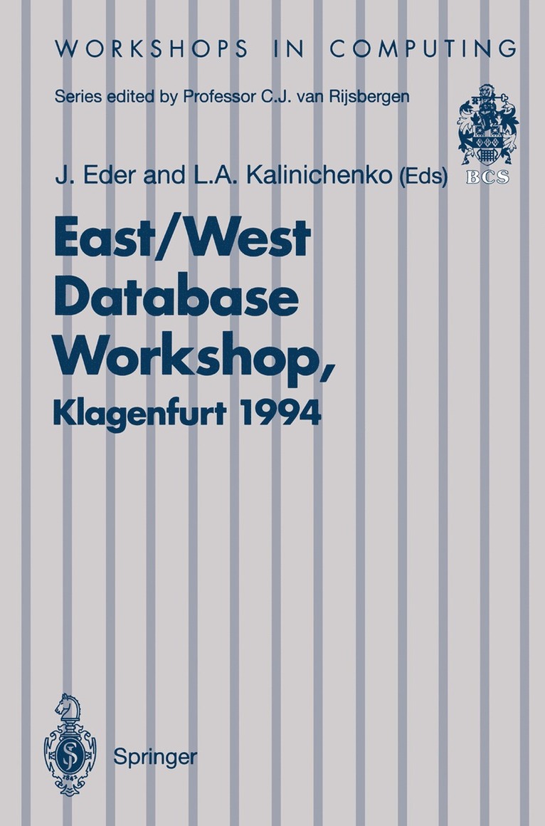Johann Eder, Leonid A. Kalinichenko - East/West Database Workshop, Häftad