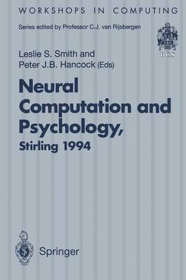 bokomslag Neural Computation and Psychology