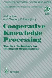 bokomslag Cooperative Knowledge Processing