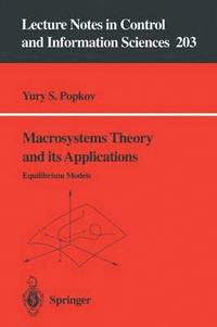 bokomslag Macrosystems Theory and its Applications