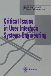 bokomslag Critical Issues in User Interface Systems Engineering