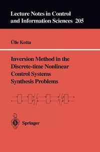 bokomslag Inversion Method in the Discrete-time Nonlinear Control Systems Synthesis Problems