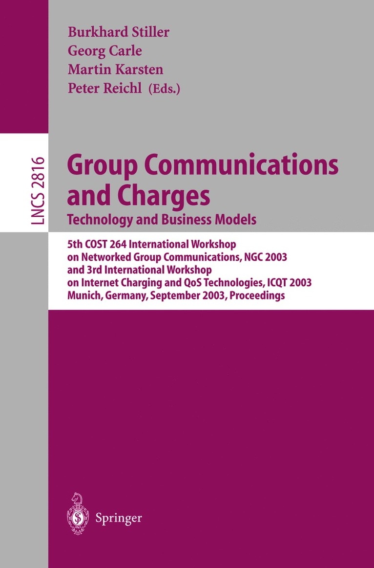 Group Communications and Charges; Technology and Business Models 1