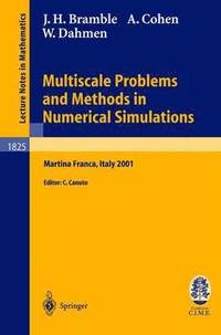 bokomslag Multiscale Problems and Methods in Numerical Simulations