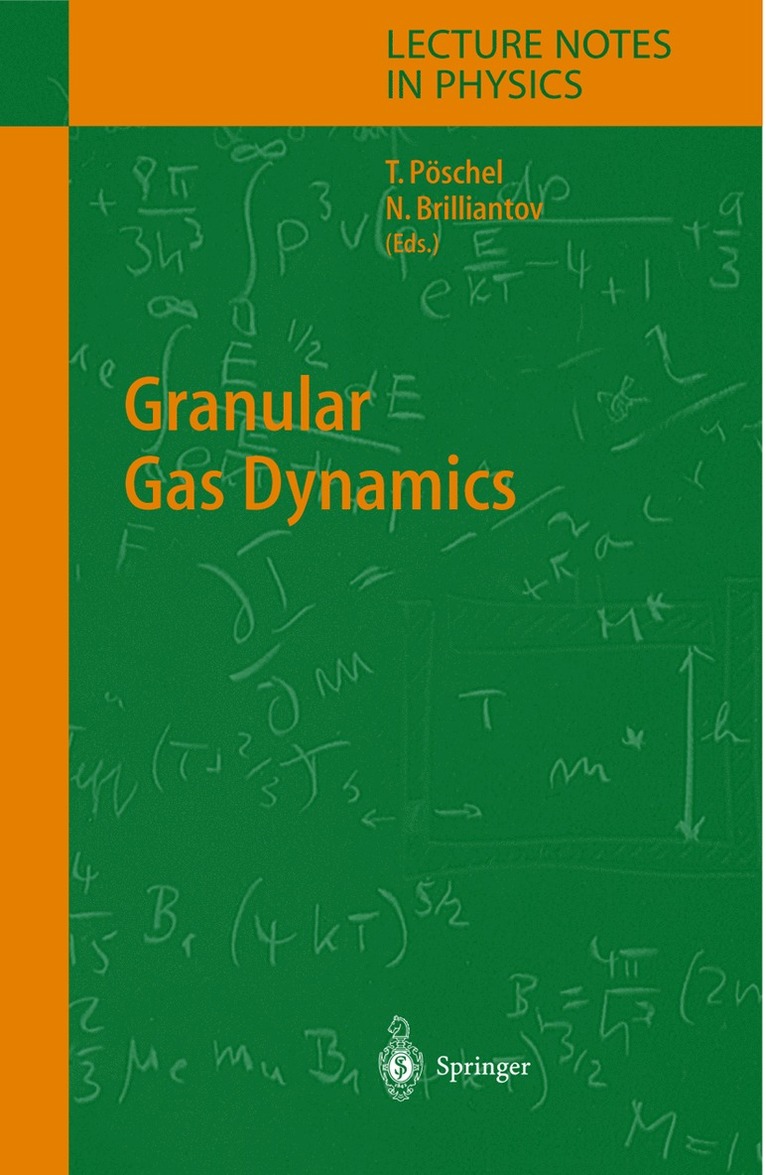 Thorsten Pöschel, Nikolai V. Brilliantov - Granular Gas Dynamics, Inbunden