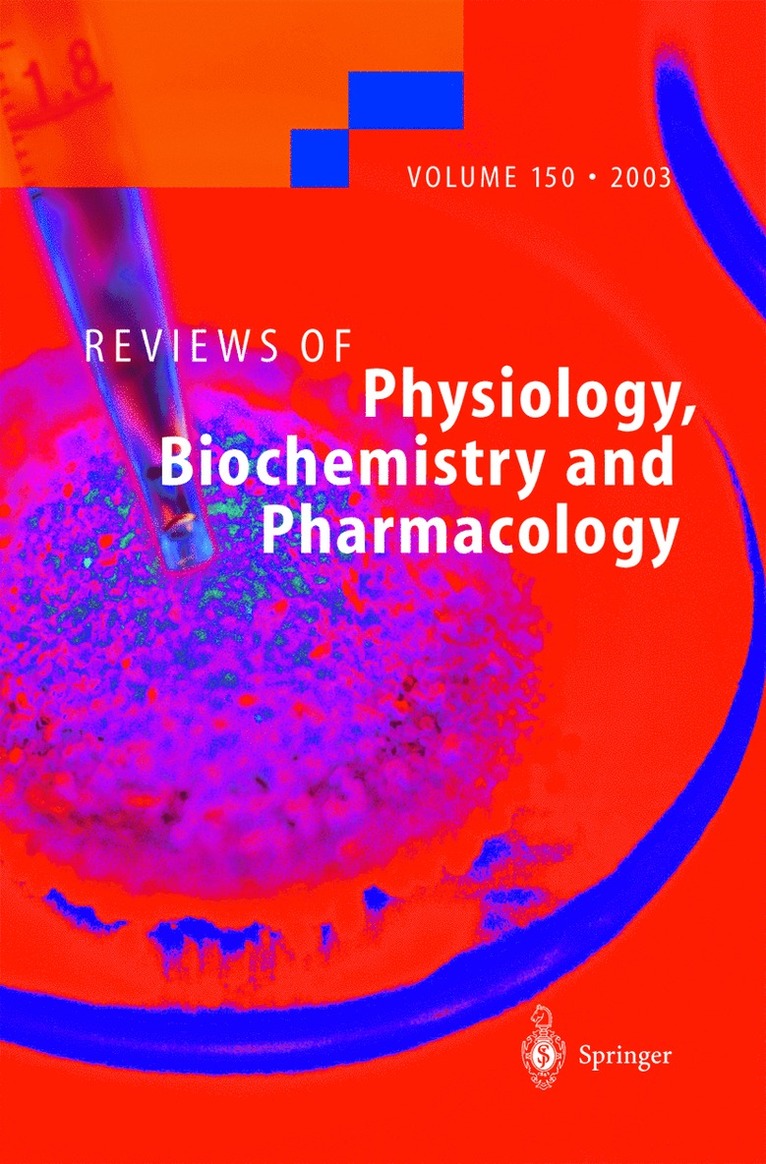 H. -J Apell - Reviews of Physiology, Biochemistry and Pharmacology, Inbunden