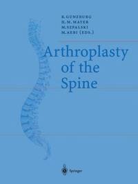 bokomslag Arthroplasty of the Spine