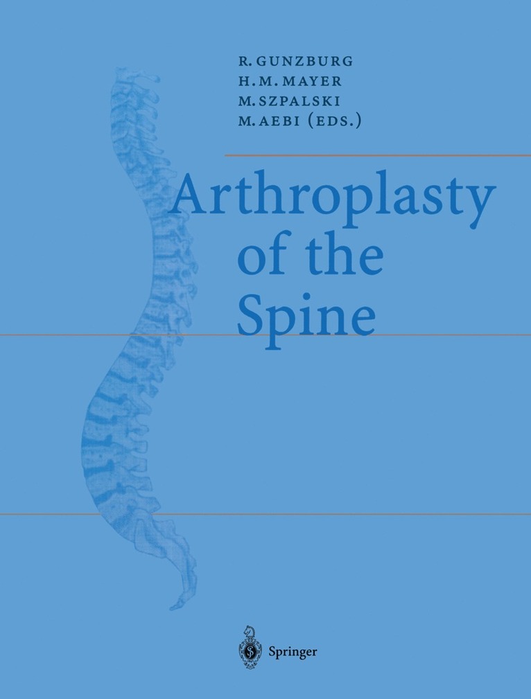 Arthroplasty of the Spine 1