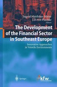 bokomslag The Development of the Financial Sector in Southeast Europe