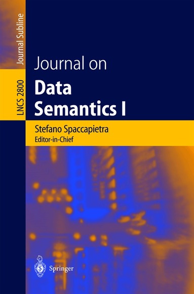 Stefano Spaccapietra, Sal March, Karl Aberer - Journal on Data Semantics I, Häftad
