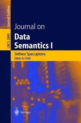 bokomslag Journal on Data Semantics I