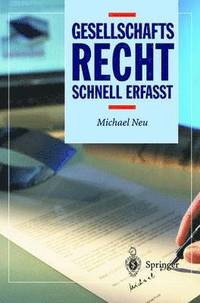 bokomslag Gesellschaftsrecht - Schnell erfasst