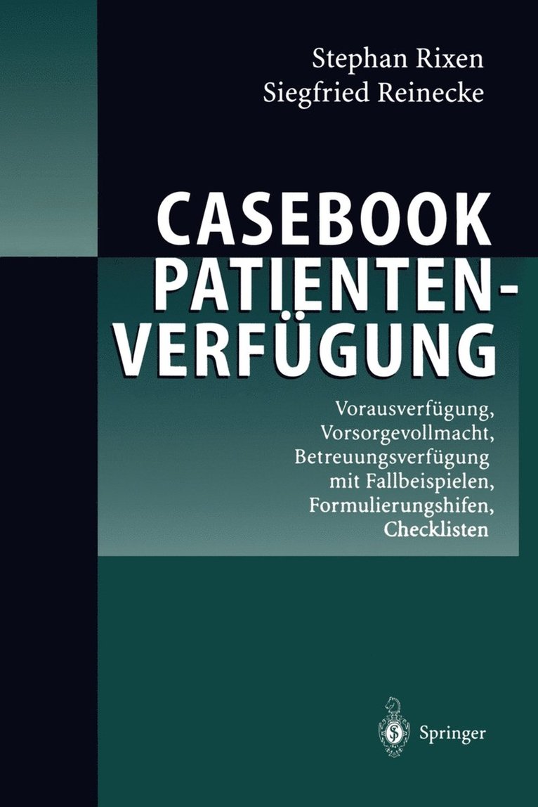 Casebook Patientenverfgung 1