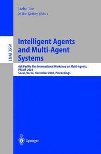 bokomslag Intelligent Agents and Multi-Agent Systems