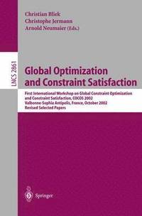 bokomslag Global Optimization and Constraint Satisfaction