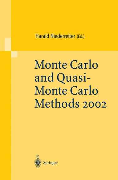 Harald Niederreiter - Monte Carlo and Quasi-Monte Carlo Methods 2002, Häftad