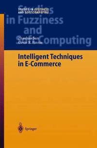 bokomslag Intelligent Techniques in E-Commerce