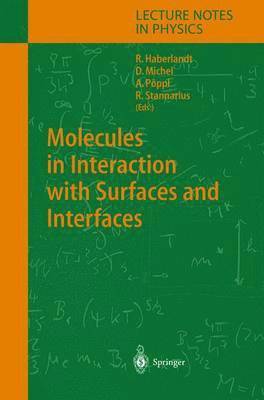 Molecules in Interaction with Surfaces and Interfaces 1