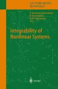bokomslag Integrability of Nonlinear Systems