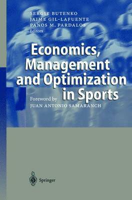 bokomslag Economics, Management and Optimization in Sports